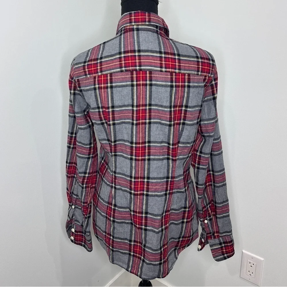 J.Crew Plaid Women’s ‘The Perfect Shirt’ Button Up (S)